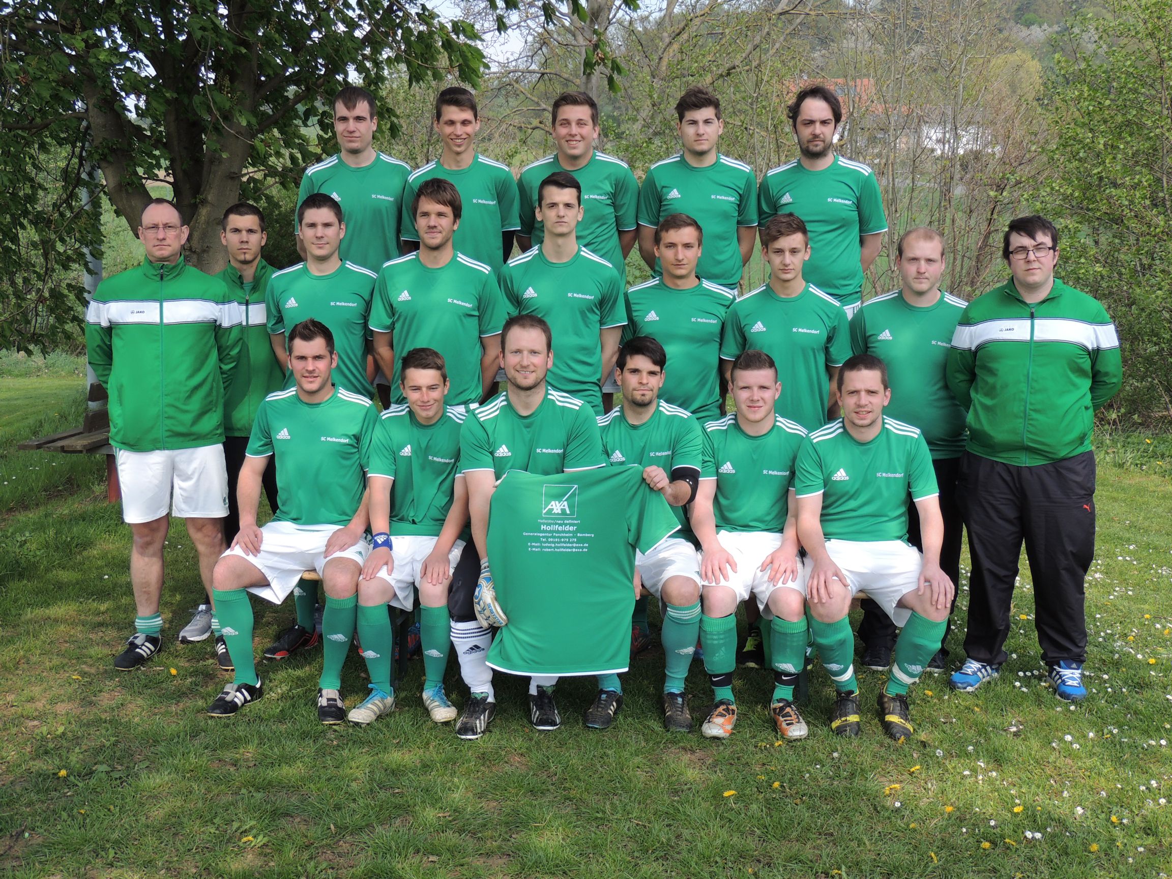 1. Mannschaft SCM (Aufnahme April 2014)